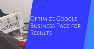 Google Business Home Page Is Like The Front Page Of A Leading Newspaper